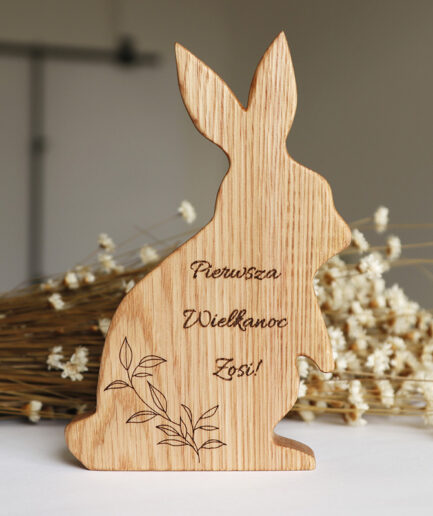 Wooden Easter bunny