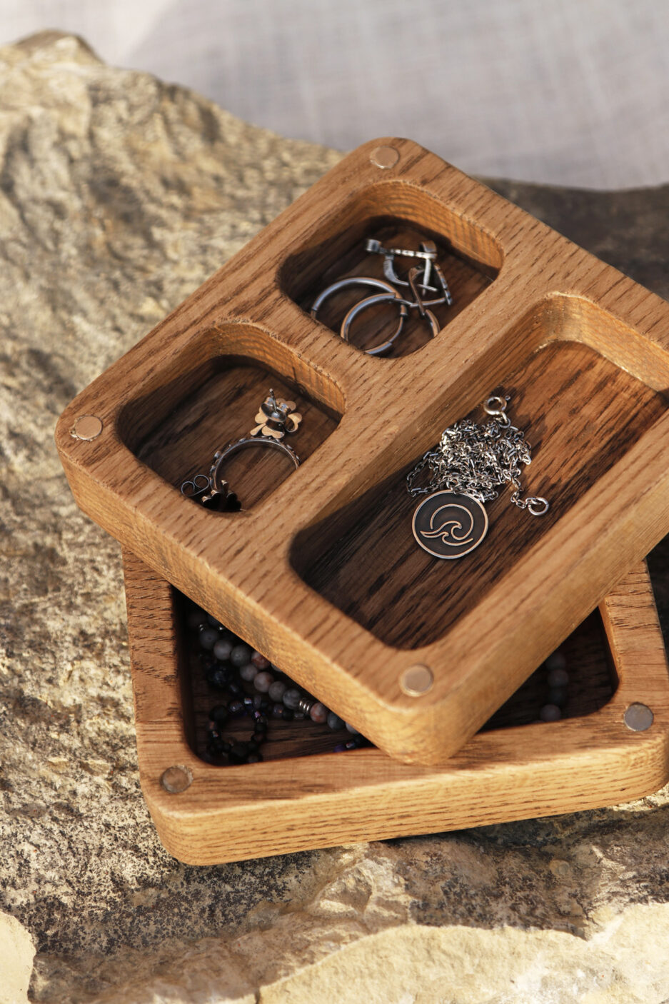 wooden jewelry box