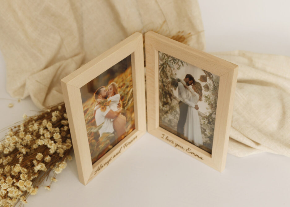 photo frame with engraving