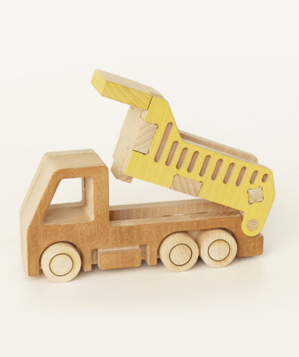 Camion-benne en bois