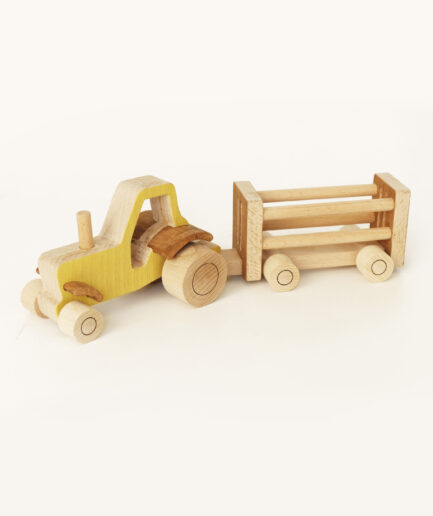 Tracteur en bois