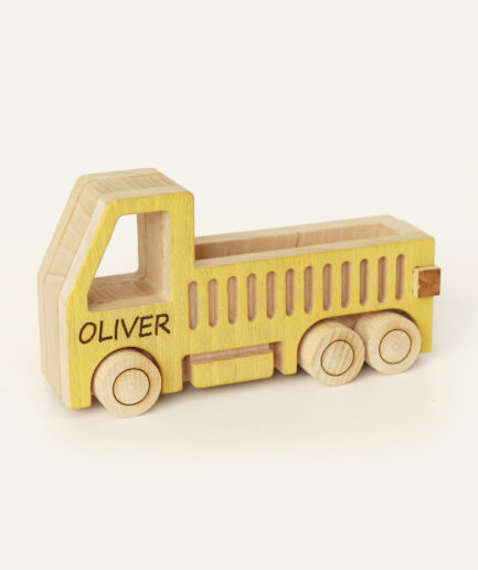 Camion jouet en bois