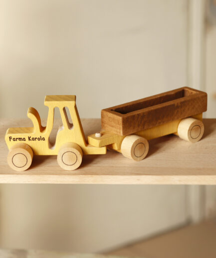 Tracteur en bois